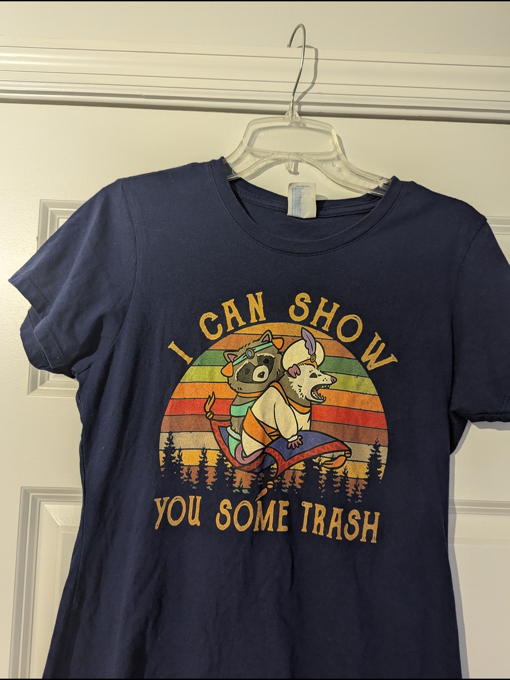 I Can Show You Some Trash Graphic Tee - Navy
